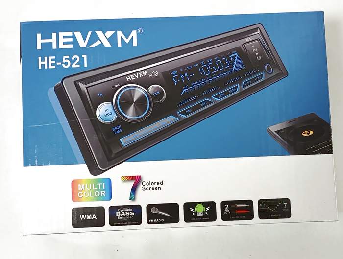 Магнитола 1DIN/Radio/MP3/BT HEVXM HE-521