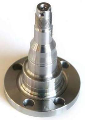 Ось задняя 4 отв. (морковка, ступица) AD-80; VW Golf-1, PAS