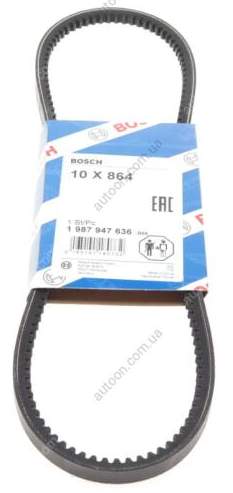 10x864 (=10x865) Ремень генератора AD-VW, BMW E34 M30