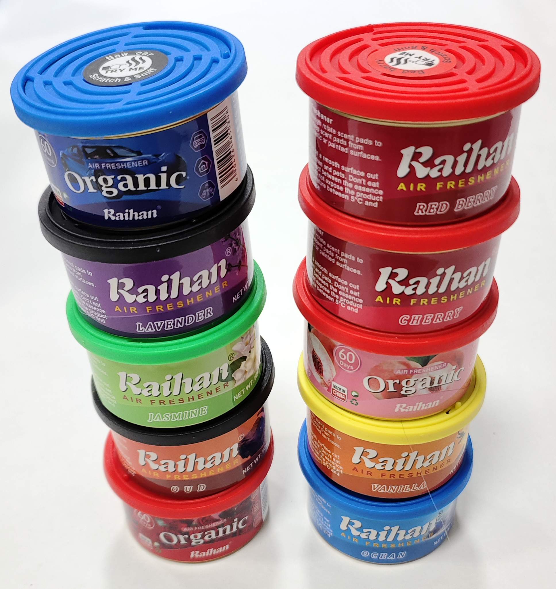 Ароматизатор RAIHAN X / Organic консерва (ассорти)