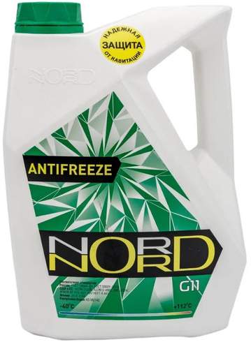Антифриз зеленый 5кг (NORD)