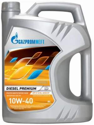 GAZPROMNEFT Дизель Premium 10W40 CI-4/SL ЕВРО-4 5L