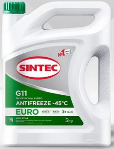Антифриз зеленый 5кг (SINTEC-40 G11)