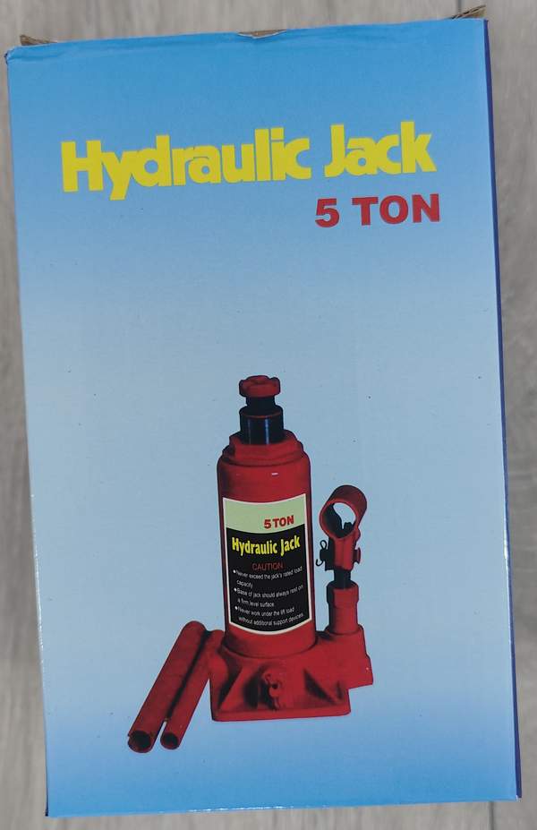 Домкрат гидравлический 5т красный