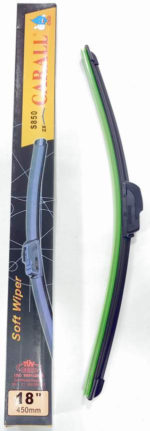 Щетка стеклоочистителя бескаркасная - дворник CARALL-S850 450mm/18