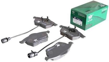 Колодки передние AD C4/A6 91-98, A4 1.8-3.0 95-04, VW PAS B4 1.8-2.8 96-00, Golf-4 1.6-2.8 97-05, Skoda Superb 1.8-2.0 02- (c датчиком)