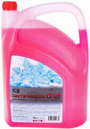 Антифриз красный 10кг (ICE Cruiser-40 G12/G12+ Carboxilate)