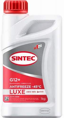 Антифриз красный 1кг (SINTEC-40 G12+)