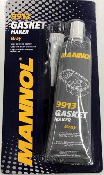 Герметик прокладок MANNOL 9913 Silicone Gasket GREY 0.08L серый