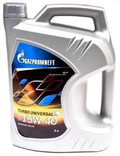 GAZPROMNEFT Дизель Turbo Universal 15W40 5L