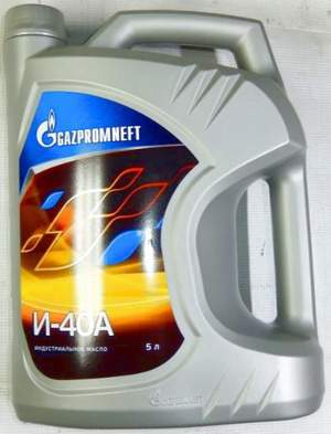 GAZPROMNEFT Hydroil И-40А 5L (веретёнка для гидравлики)