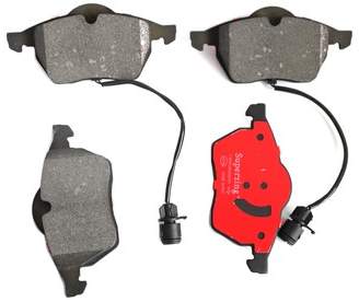 Колодки передние AD C4/A6 91-98, A4 1.8-3.0 95-04, VW PAS B4 1.8-2.8 96-00, Golf-4 1.6-2.8 97-05, Skoda Superb 1.8-2.0 02- (c датчиком)