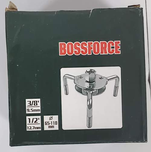 Ключ-съемник для откручивания масляного фильтра с зубцами КРАБ BOSSFORCE
