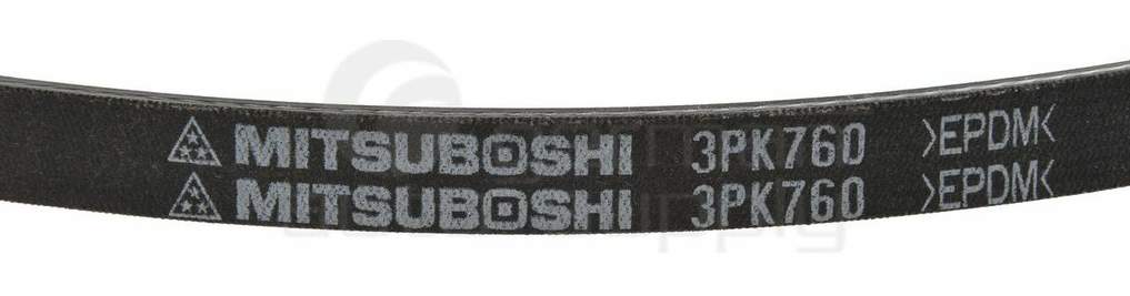 3PK760 (=3PK763) Ремень MZ 626GD 1.8-2.2 87-92/HONDA Civic III 1,3-16v-1,5-16v 87-91/CRX/TOYOTA 3S Avensis, Camry, Carina