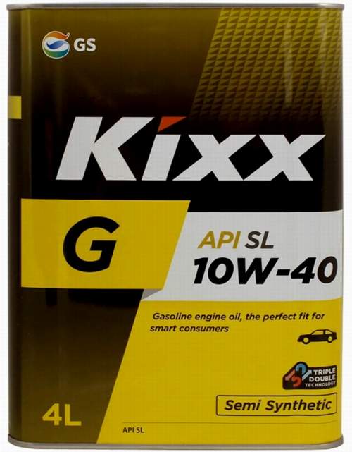 KIXX G 10W40 SL/CF 4L (металл.канистра)