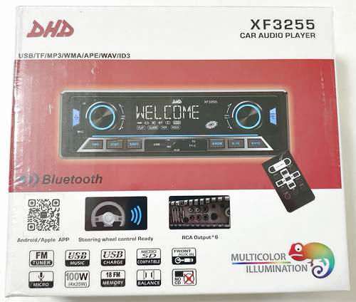 Магнитола 1DIN/Radio/MP3 DHD XF3255