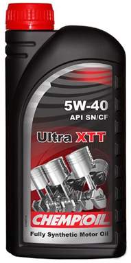 CHEMPIOIL Ultra XTT 5W40 SN/CF 1L