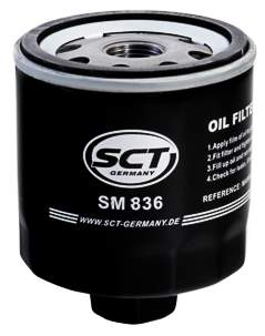 SCT SM836 (W712/52, W712/95) Audi A3 1/2/1.4TSI 12-, Golf VII 12- 1.2-1.4 TSI/Polo 12-, SKODA Octavia III 1.4/1.6 06-13