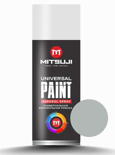 Краска-аэрозоль MITSUJI Spray Paint 450 ml Haier Grey 48 (серый)
