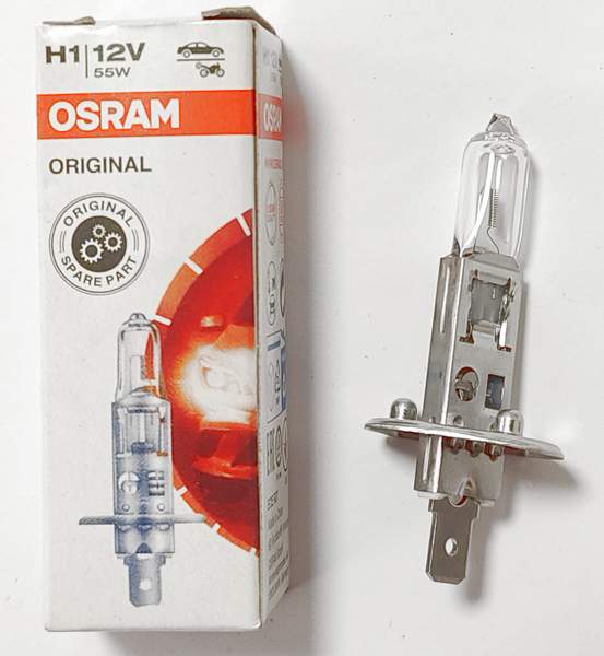 Лампа OSRAM H1 12V 55W 64150 P14.5S ORIGINAL LINE