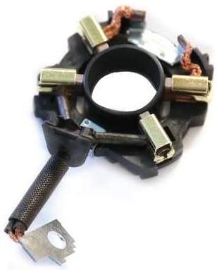 Щетки стартера со щеткодержателем маленькие AD-VW пластик.площадка