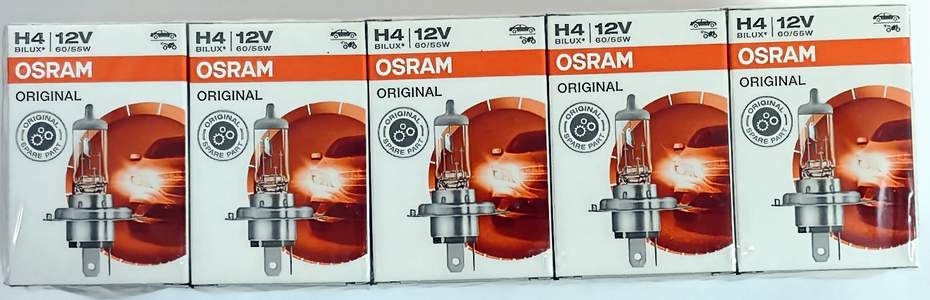Лампа OSRAM H4 12V 60/55W P43T 64193 ORIGINAL LINE