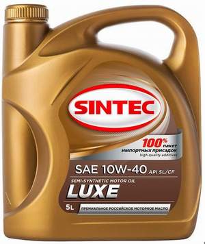 SINTEC Luxe 10W40 SL/CF 5L