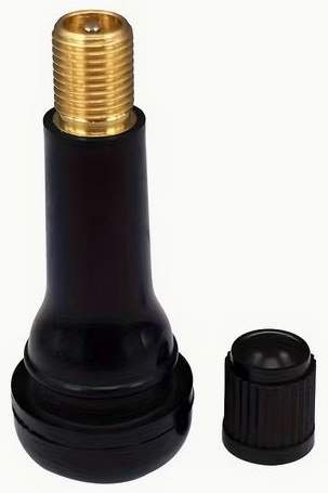 Сосок на бескамерку, колпачек черный 414 (100pcs)