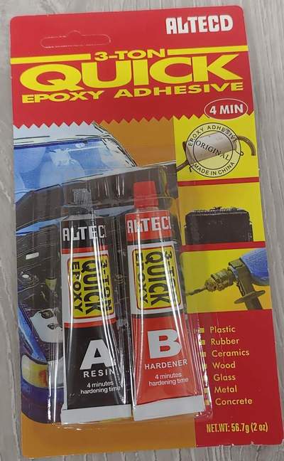 Клей - Холодная сварка 2-х комп. A+B ALTECO больш. 56.7гр.