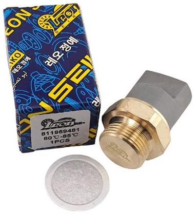 Датчик вентилятора 2-конт синий 90-95&deg;C AD 100 83-97 1.8-2.8 AD-80 72-96 1.6-2.8, A4 A8 94-02 1.8-2.8