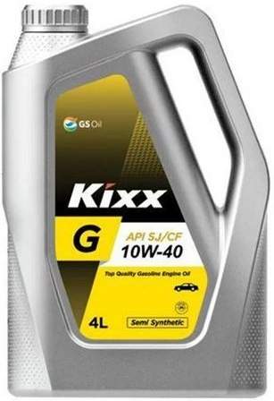 KIXX G 10W40 SJ/CF 4L (пластик.канистра)