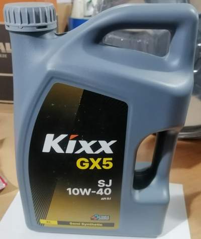 KIXX G/GX5 10W40 SJ/CF 4L (пластик.канистра)