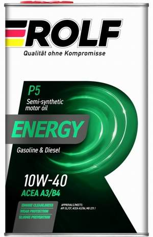 ROLF ENERGY 10W40 SL/CF 4L