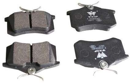 Колодки задние VW PAS B3/B4/B5, Golf-2-3-4, Jetta/Polo/Vento/Lupo, Sharan 92-, AD-80 A2/A3/A4/TT, SKODA Octavia/Rapid 99-, Peugeot 306/307/405/807, Lancia Gamma, Partner