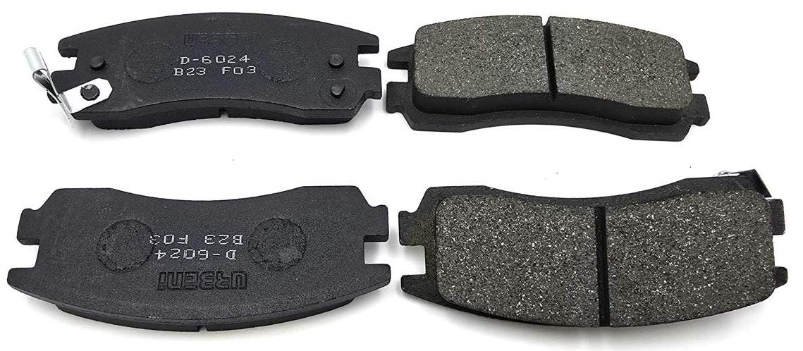 Колодки задние MMC Galant E55 92-96, Chariot 91-98, Pajero 99-07, Space Wagon 99-02