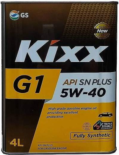 KIXX G1 SP TC 5W40 SP/CF 4L (металл.кан.)