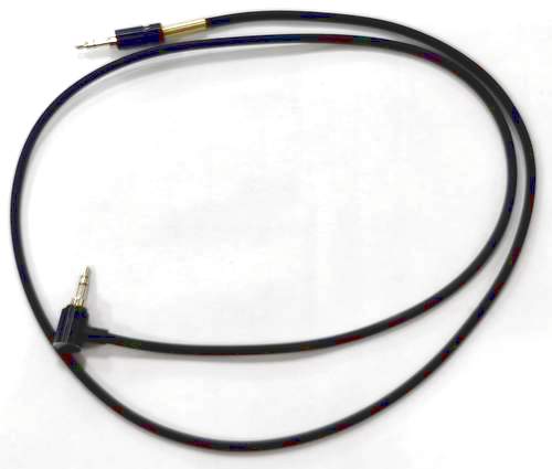 Провод AUX гелевый, Г-образный штеккер