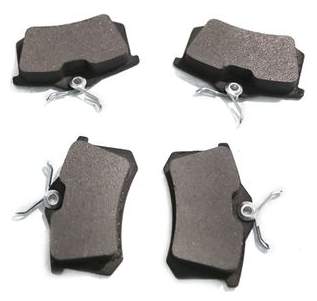 Колодки задние VW PAS B3/B4/B5, Golf-2-3-4, Jetta/Polo/Vento/Lupo, Sharan 92-, AD-80 A2/A3/A4/TT, SKODA Octavia/Rapid 99-, Peugeot 306/307/405/807, Lancia Gamma, Partner