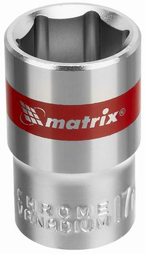 Головка торцевая 6-гранная 1/2 N17 (13117)