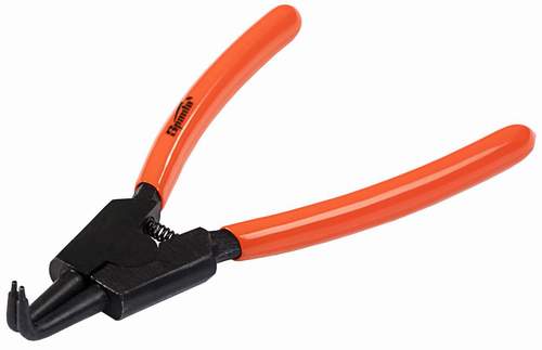 Съемник стопорных колец внешн. изогнутые губки 150мм (183205)