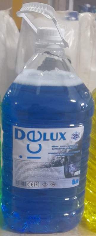 Стеклоомыватель ICE DELUX-25 4L зеленый (кок)