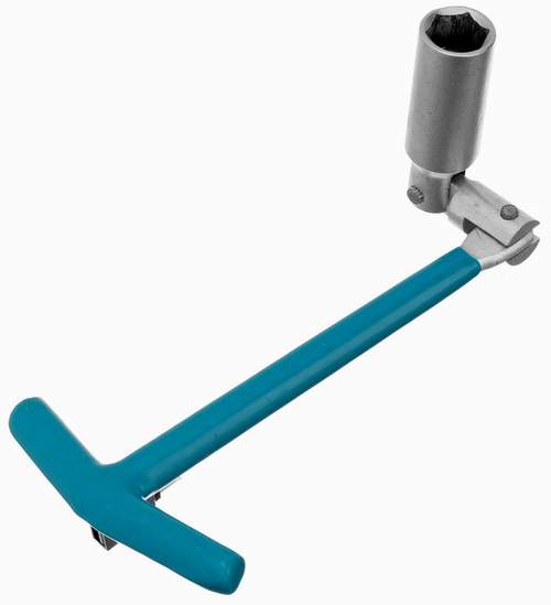 Ключ свечной 16 карданный 250мм (13841)