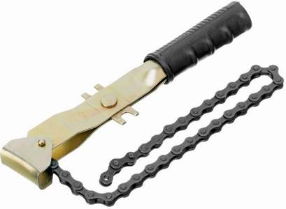 Ключ-съемник для откручивания масляного фильтра с цепью (528205)