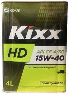 KIXX HD DIESEL 15W40 CF-4/SG 4L