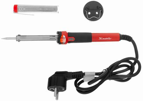 Паяльник медный наконечник с долговеч. покрытием класс защиты 1, индикатор 40W (913044)