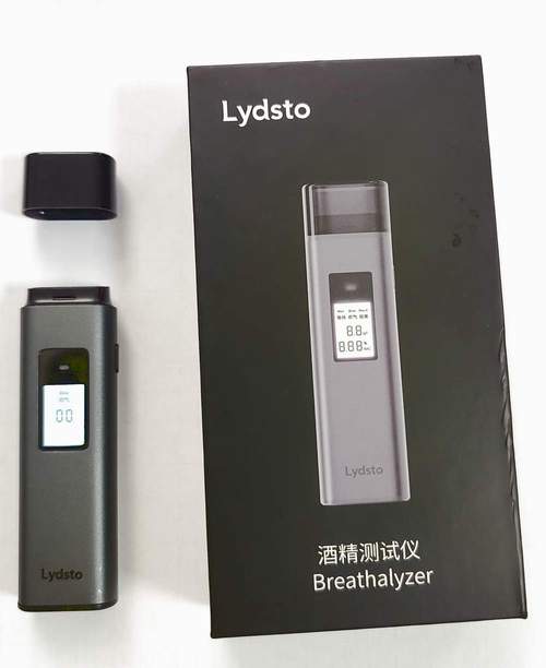 Алкотестер LYDSTO Breathalyzer mini, зарядка Type-C