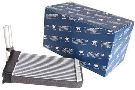 Радиатор печки AD-80 B3/B4 86-96, A4, VW PAS B5 95-01 (алюмин. бачки)