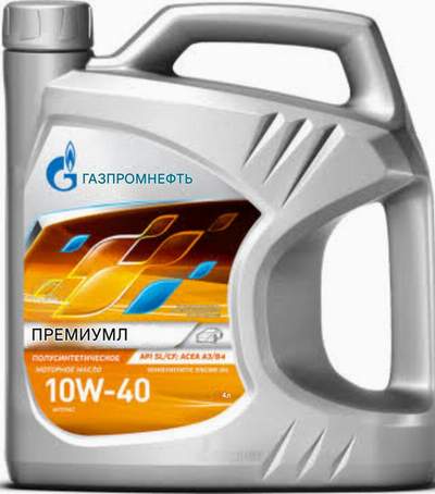 GAZPROMNEFT Premium L 10W40 SL/CF 4L