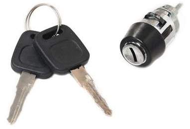 Личинка замка зажигания короткая AD-80; AD C3 1.3-2.3 (83-91); VW PAS; T4