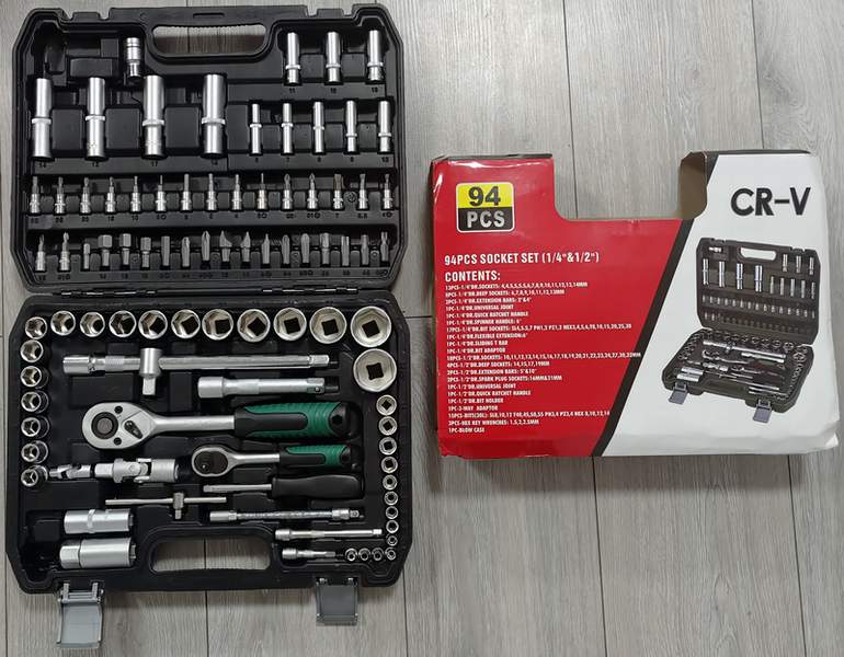 Набор инструментов 1/2 94pcs CR-V черный